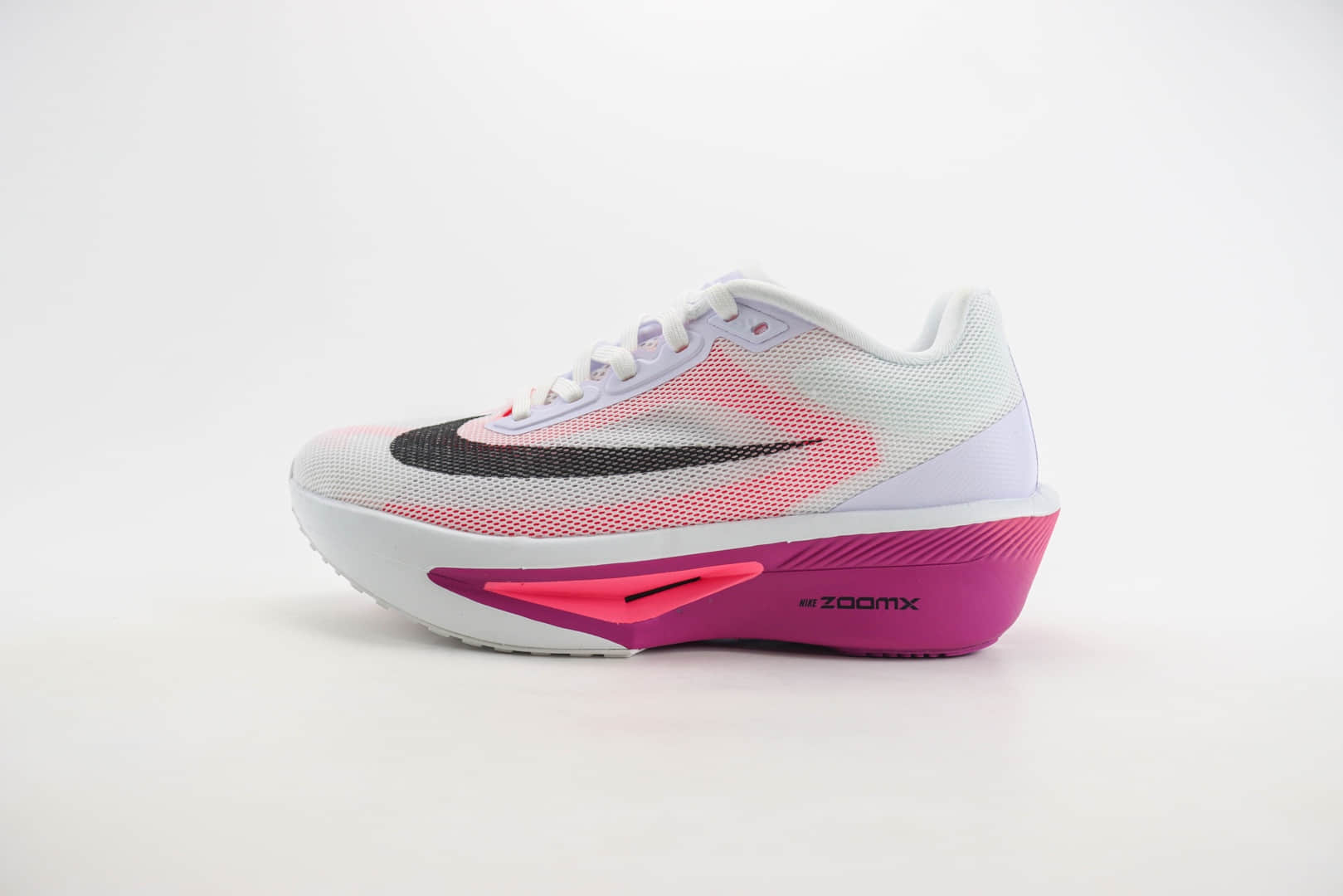 耐克Nike Zoom FLY 6纯原版本白玫红马拉松超轻跑鞋 莆田耐克代理 货号:FN8454-100