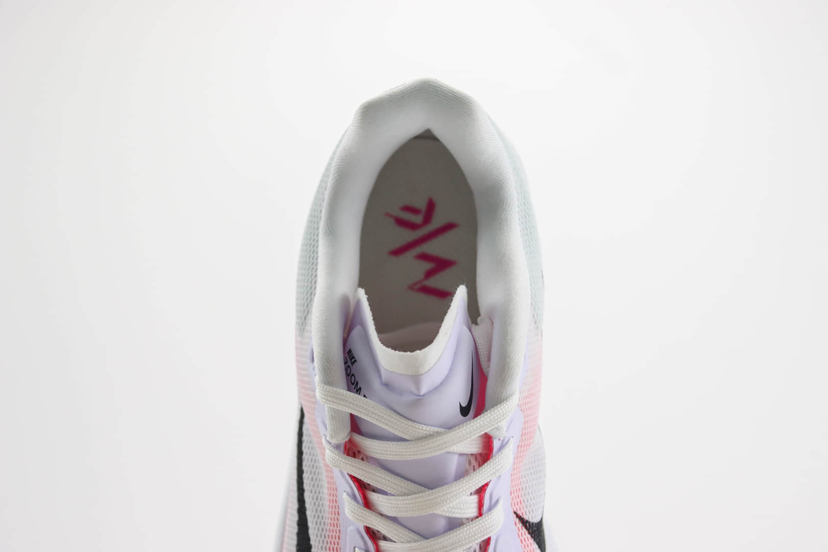 耐克Nike Zoom FLY 6纯原版本白玫红马拉松超轻跑鞋 莆田耐克代理 货号:FN8454-100