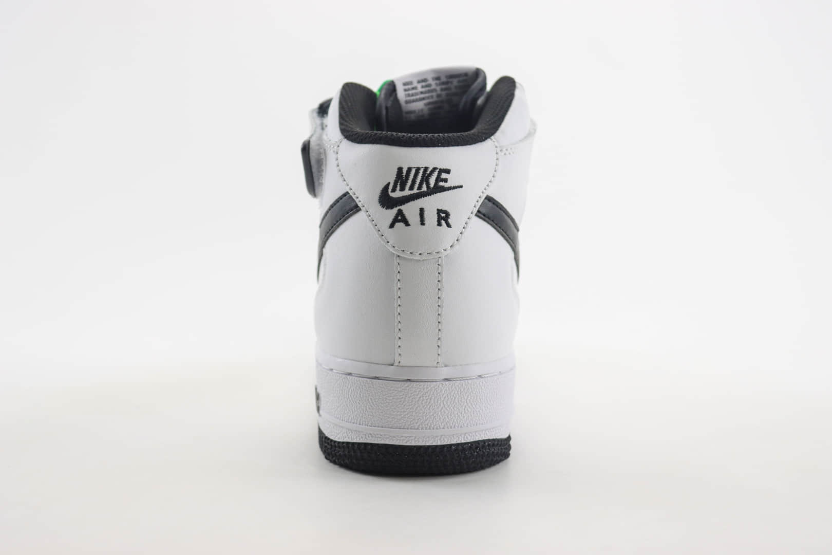 耐克Nike Air Force 1 Mid纯原版本空军一号中帮AF1白黑板鞋 莆田耐克货源 货号:DV0806-101