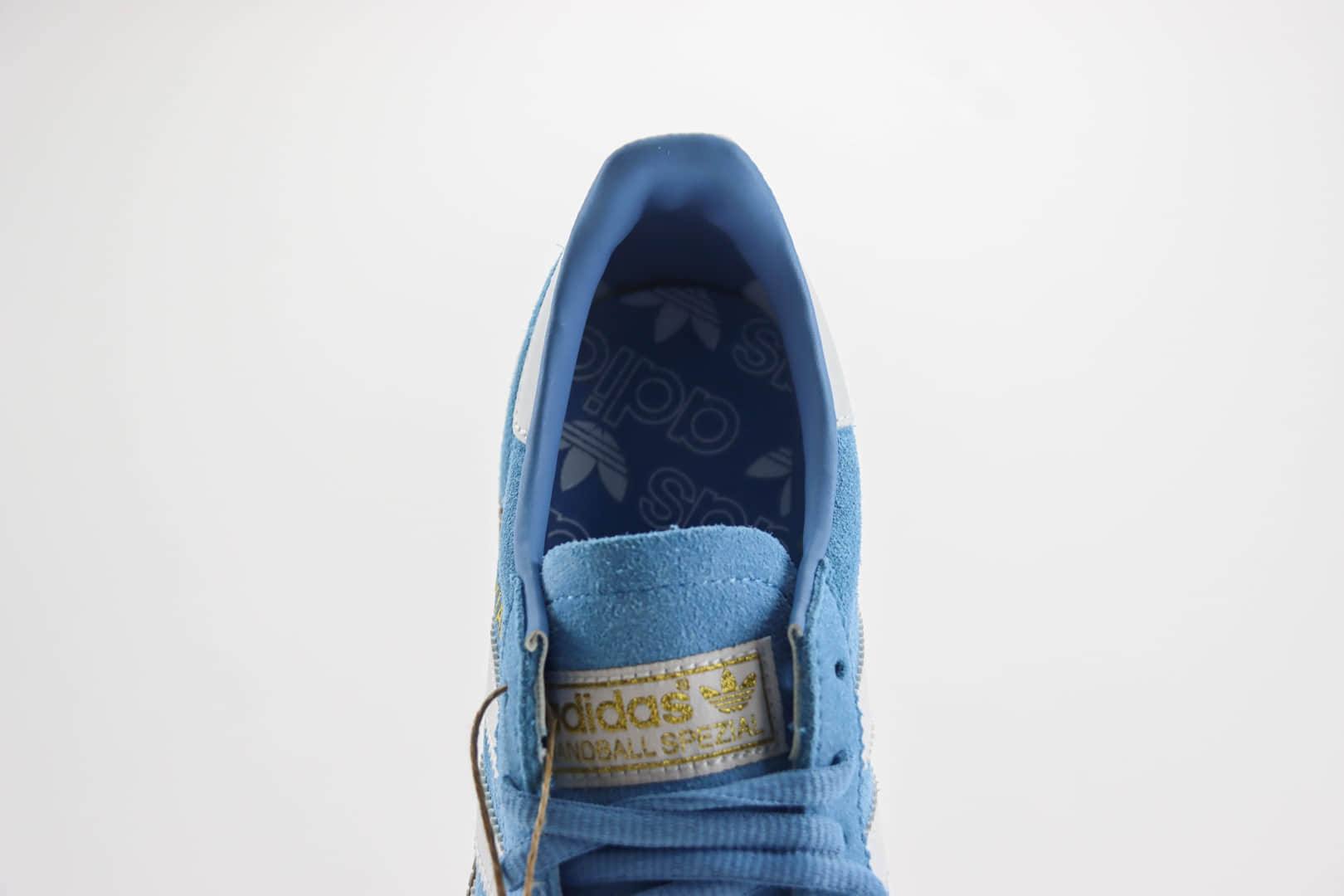 阿迪达斯adidas Handball Spezial纯原版本蓝白色德训鞋 莆田阿迪达斯货源 货号:BD7632