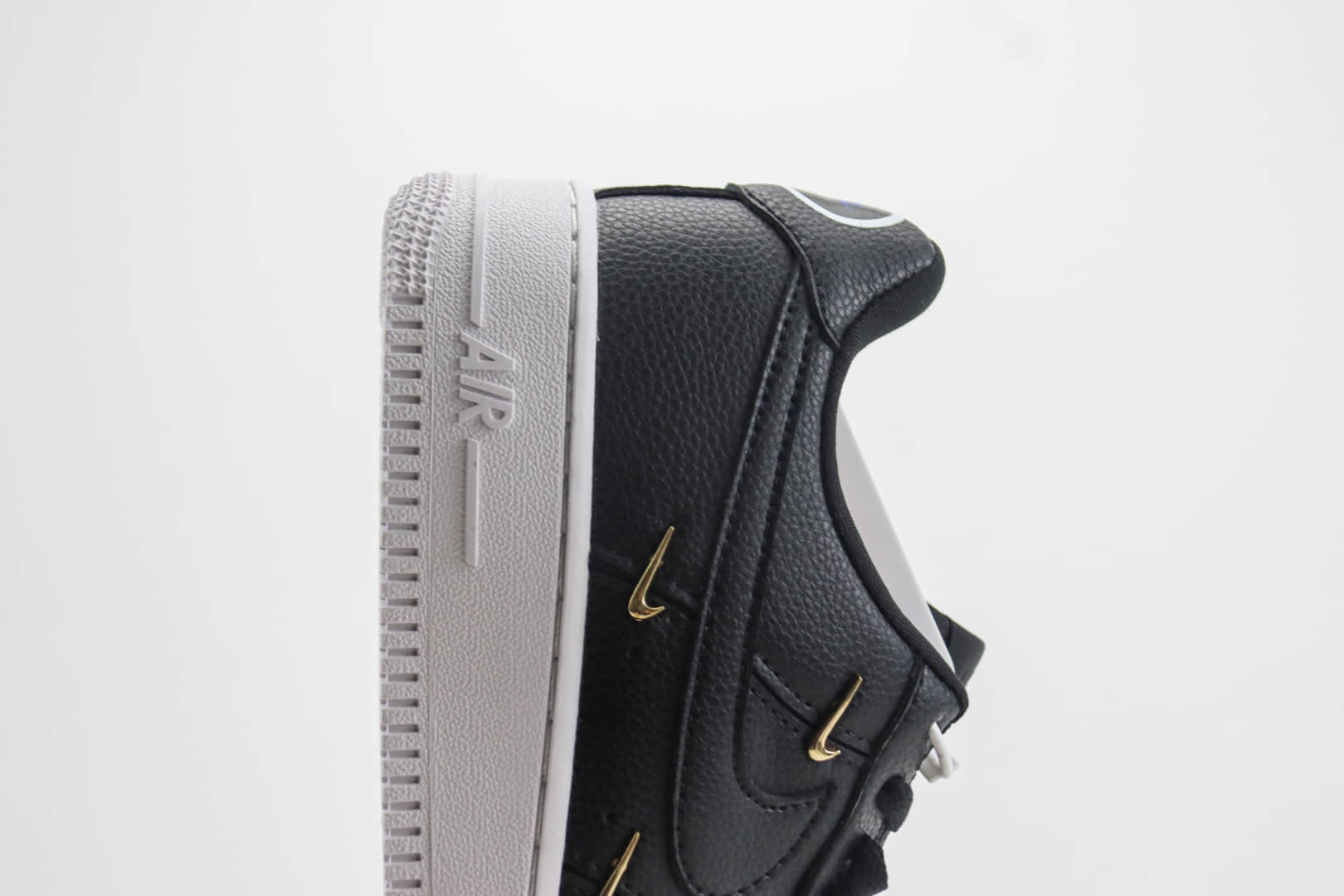 耐克Nike Air Force 1低帮空军一号四小勾黑色板鞋 莆田空军一号货源 货号:CT1990-001