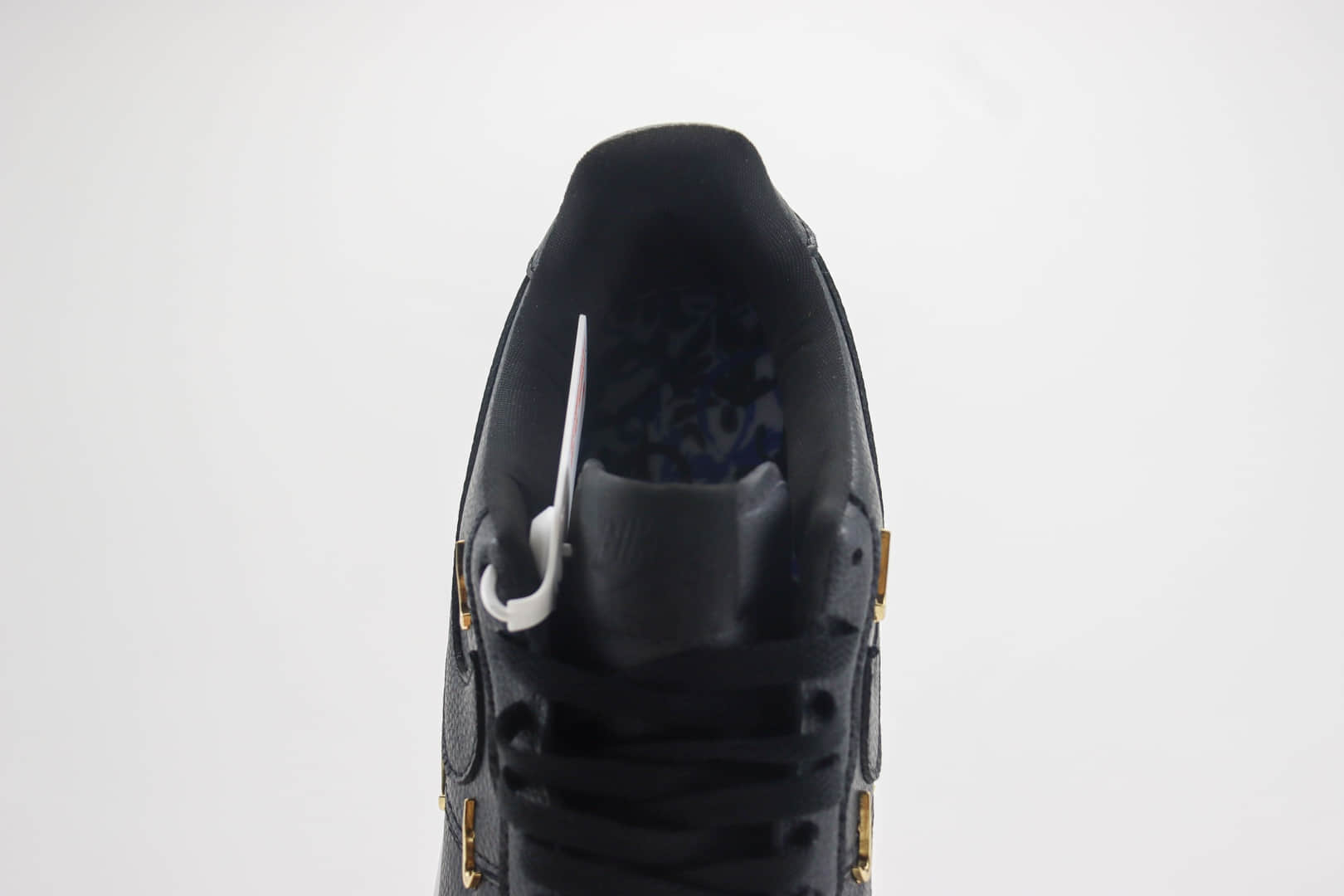 耐克Nike Air Force 1低帮空军一号四小勾黑色板鞋 莆田空军一号货源 货号:CT1990-001