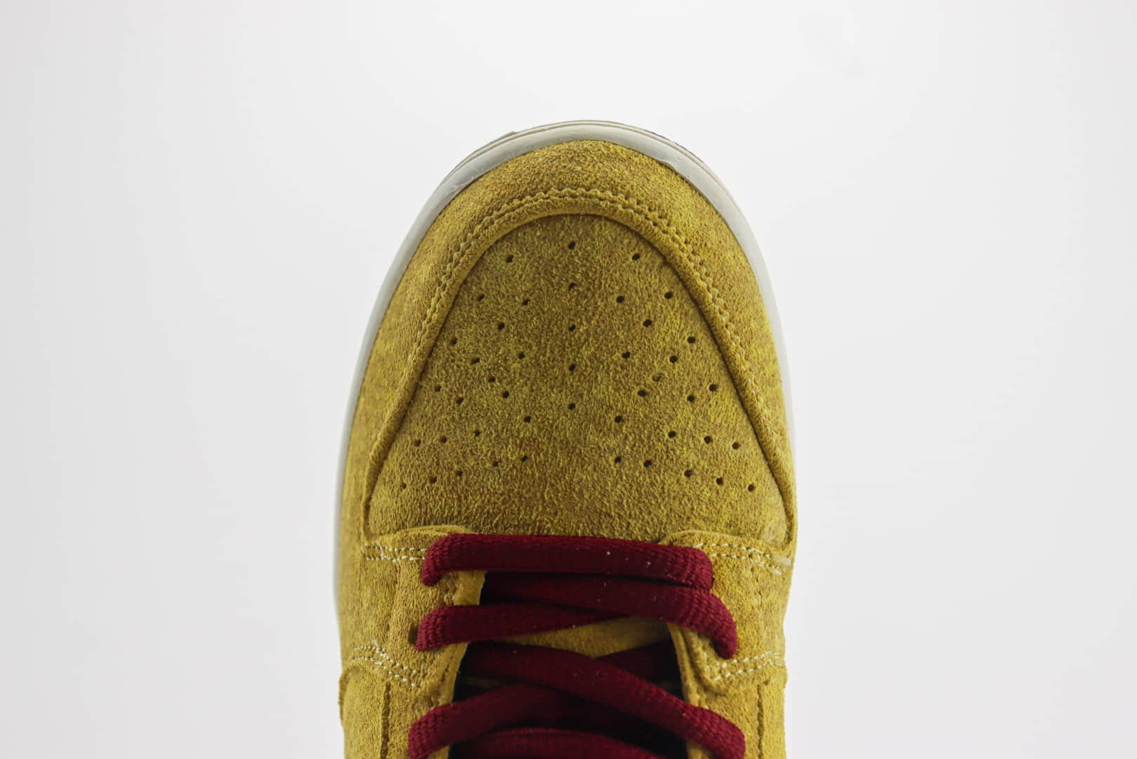 耐克Nike SB Dunk Low纯原版本低帮SB Dunk翻毛皮棕黄板鞋 莆田耐克代理 货号：FZ1278-200