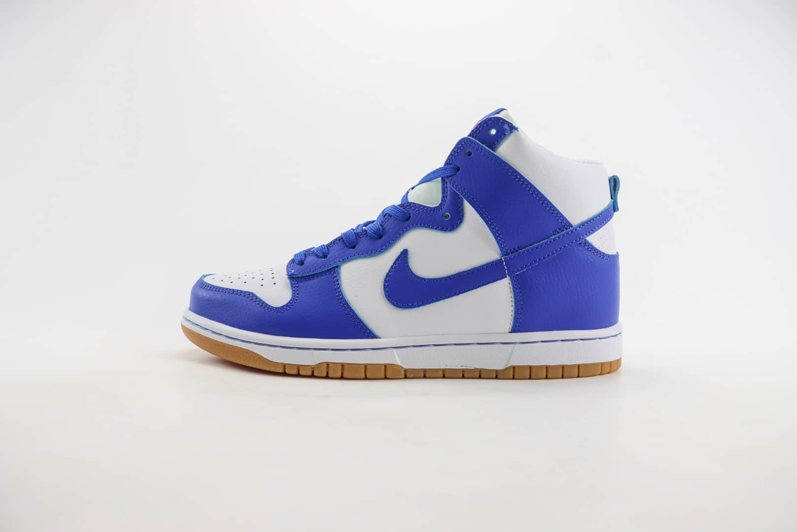 耐克Nike SB Dunk High纯原版本高帮SB Dunk白蓝板鞋 莆田耐克货源 货号:FV6612-001