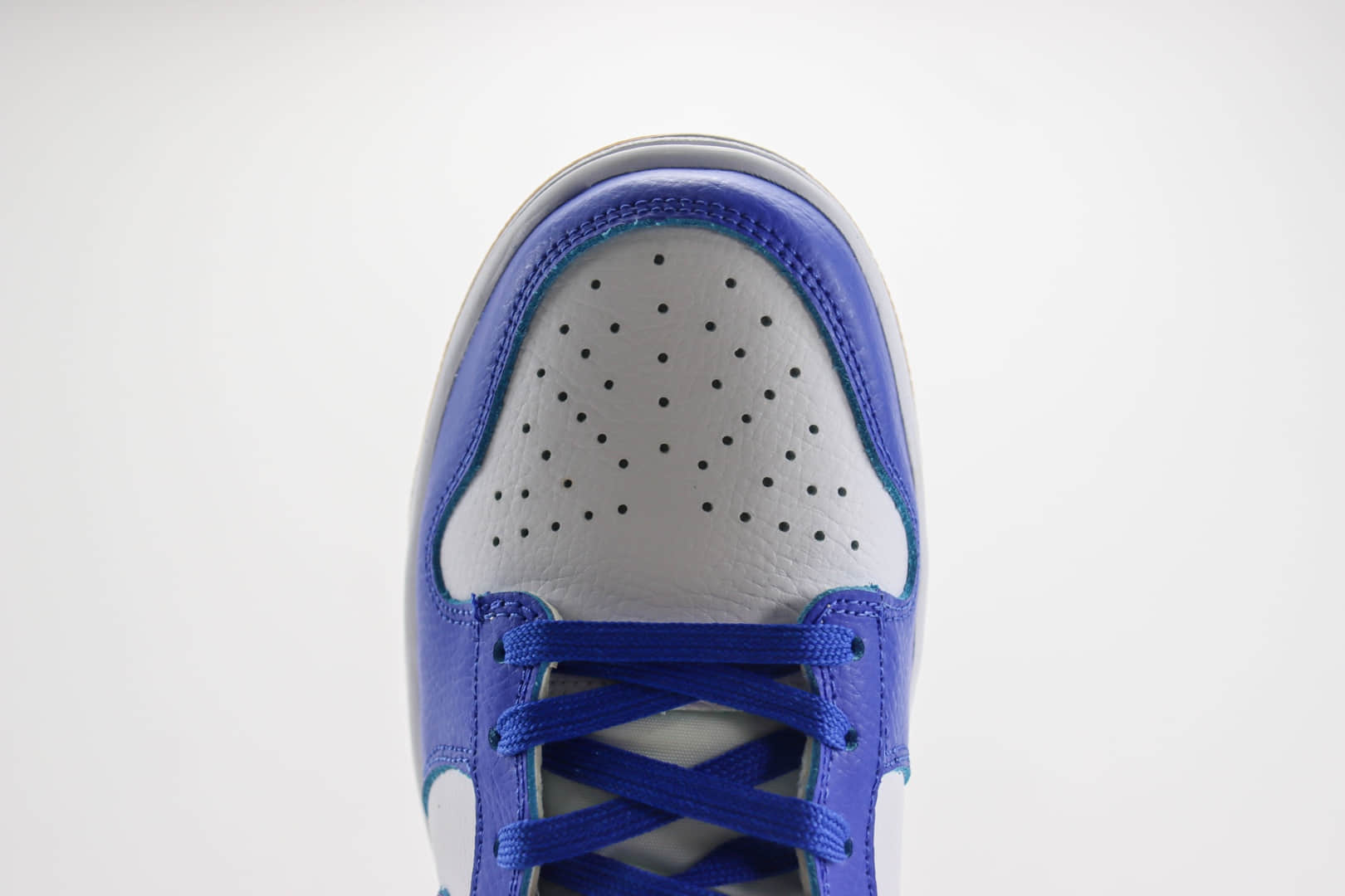 耐克Nike SB Dunk High纯原版本高帮SB Dunk白蓝板鞋 莆田耐克货源 货号:FV6612-001