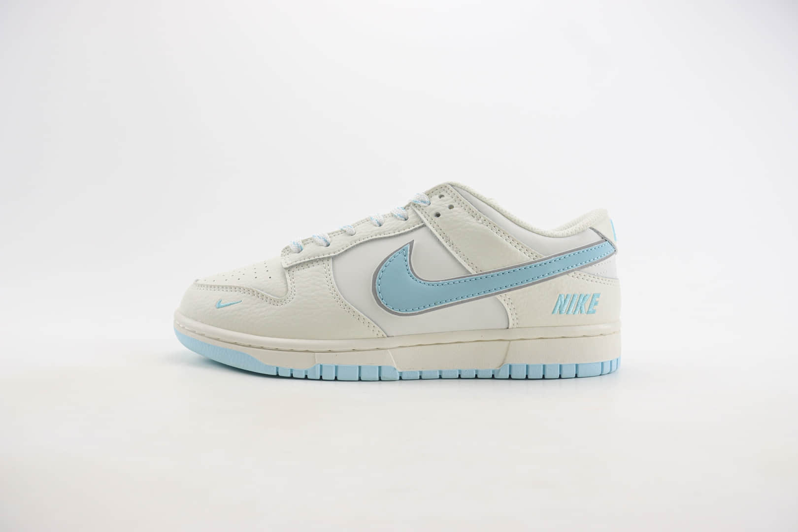耐克Nike SB Dunk Low纯原版本低帮SB Dunk米白蓝板鞋 莆田耐克货源 货号:KK1888-009