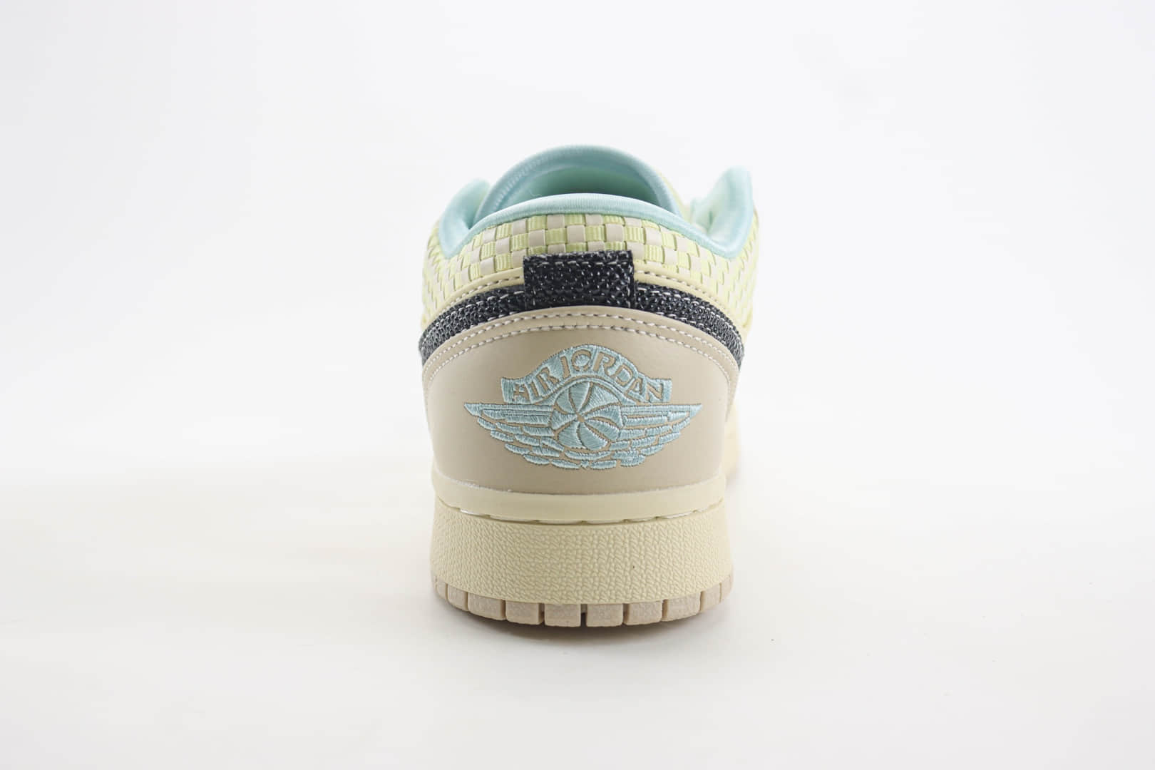 乔丹Air Jordan 1 Low SE纯原版本低帮AJ1米棕黑编织休闲板鞋 莆田AJ货源 货号:HQ3440-101