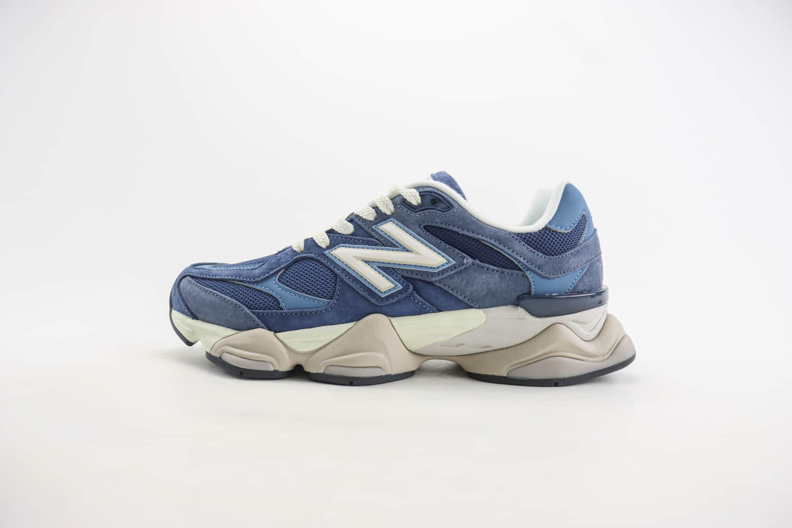 新百伦New Balance 9060纯原版本NB9060深蓝色复古慢跑鞋 莆田新百伦货源 货号:U9060EEF