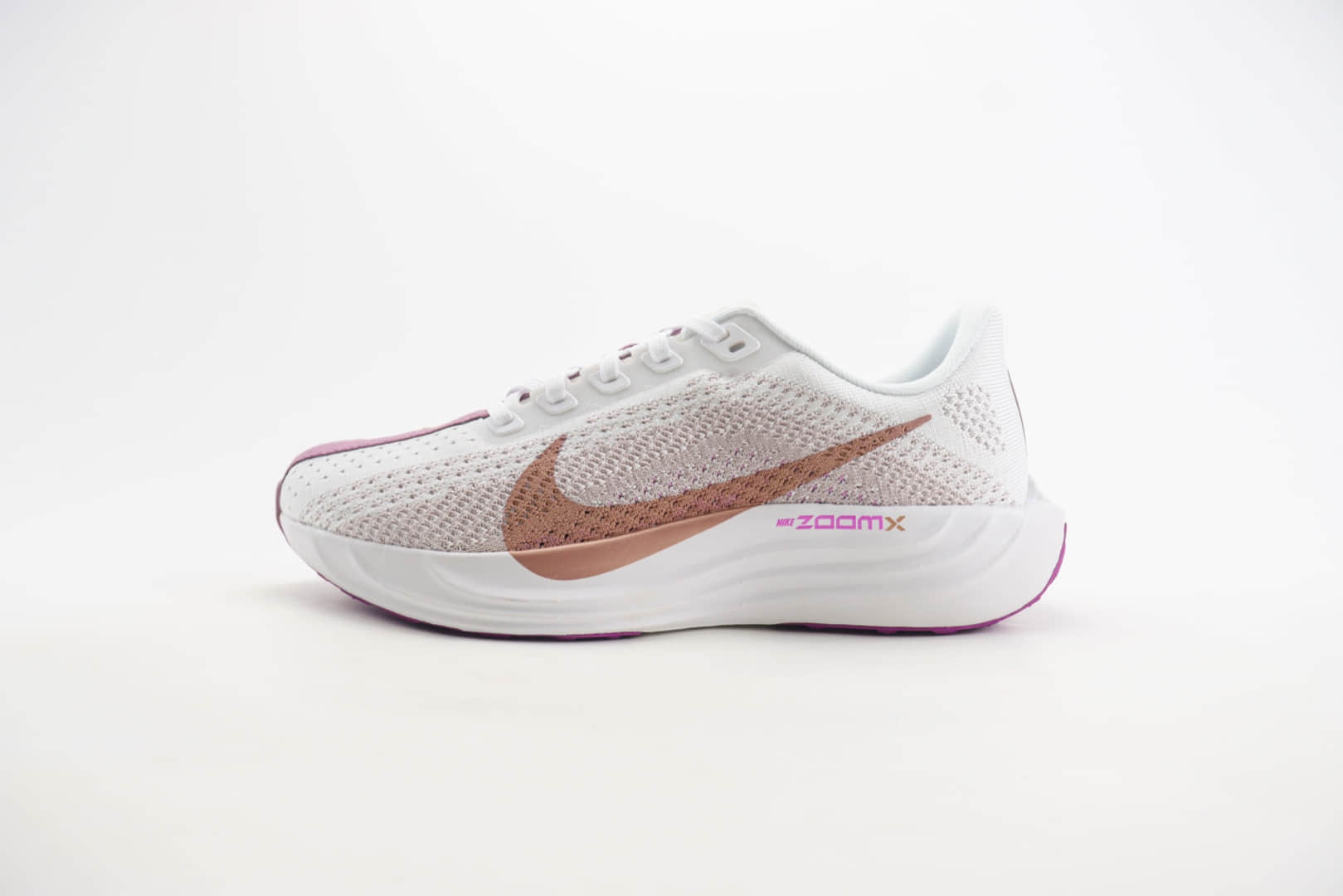耐克Nike Air Zoom Pegasus Plus纯原版本飞马系列白紫桔透气缓震跑鞋 莆田耐克代理 货号:FQ7261-108