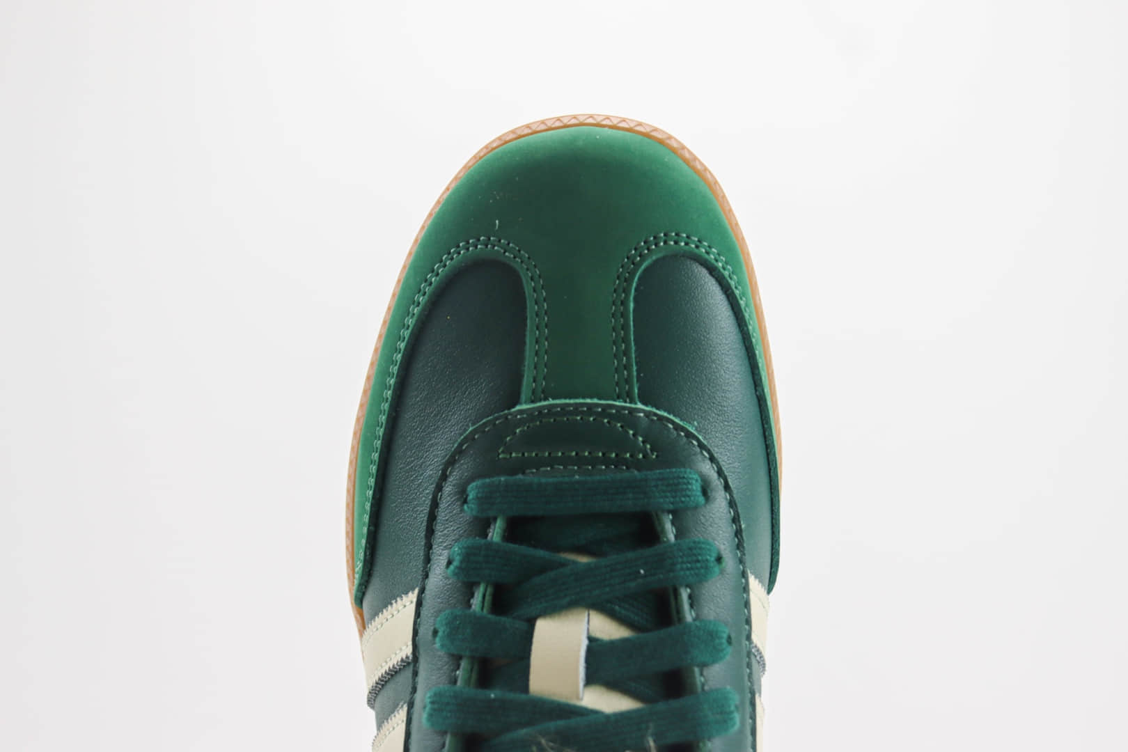 阿迪达斯adidas Originals Samba OG纯原版本桑巴绿生胶德训鞋 莆田阿迪达斯货源 货号:IE0872