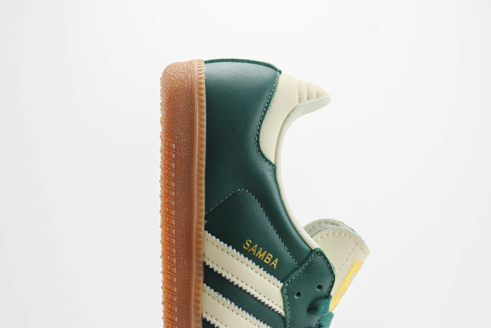 阿迪达斯adidas Originals Samba OG纯原版本桑巴绿生胶德训鞋 莆田阿迪达斯货源 货号:IE0872