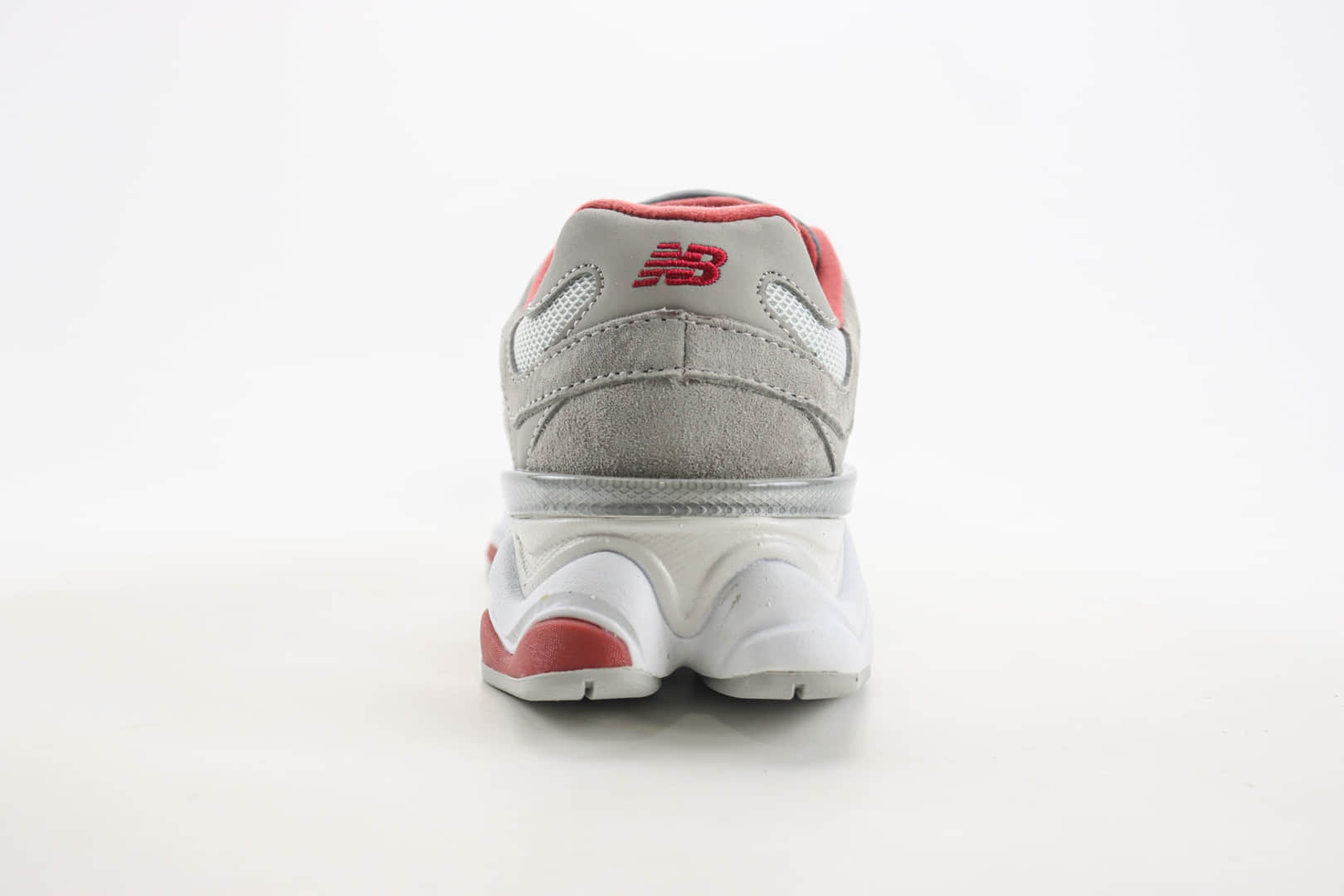 新百伦New Balance 9060纯原版本NB9060灰红色复古运动跑鞋 莆田新百伦货源 货号:U9060EGL
