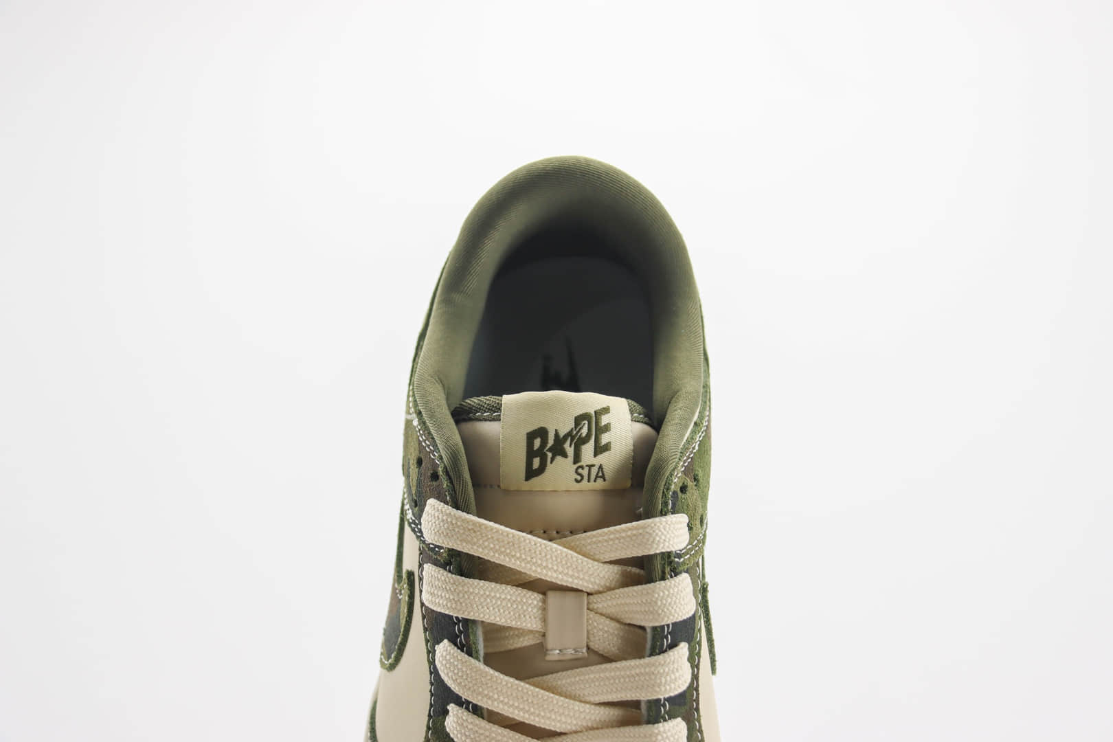 耐克BAPE x Nike SB Dunk Low纯原版本猿人头联名SB Dunk丛林迷彩滑板板鞋 莆田耐克批发 货号:CH6336-230