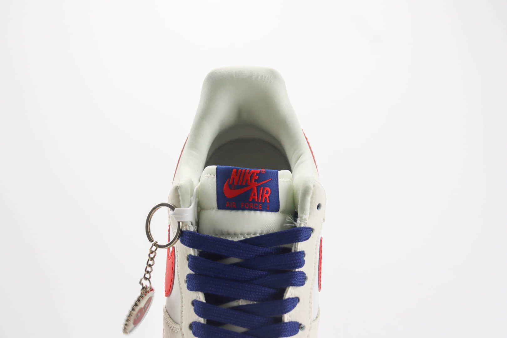 耐克Nike Air Force 1纯原版本空军一号川久保玲联名AF1白蓝红板鞋 莆田耐克货源 货号:KK1988-004
