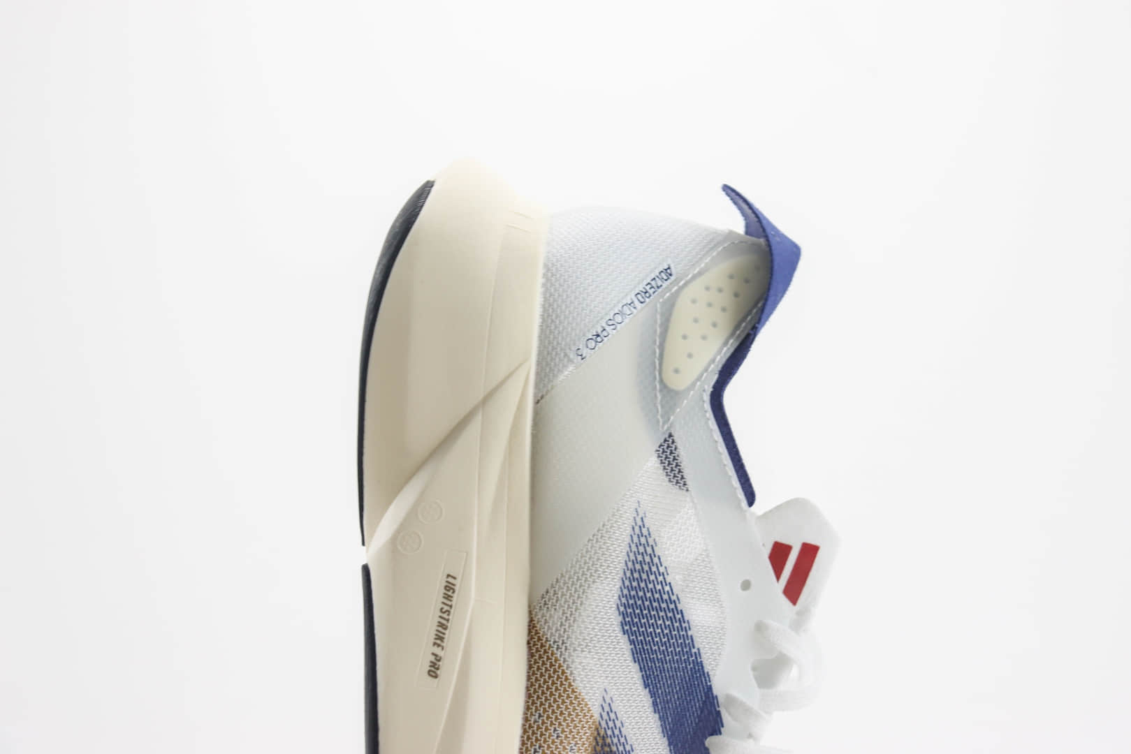 阿迪达斯adidas Adizero Adios Pro 3纯原版本白蓝马拉松厚底跑鞋 莆田复刻鞋货源 货号:IG6438