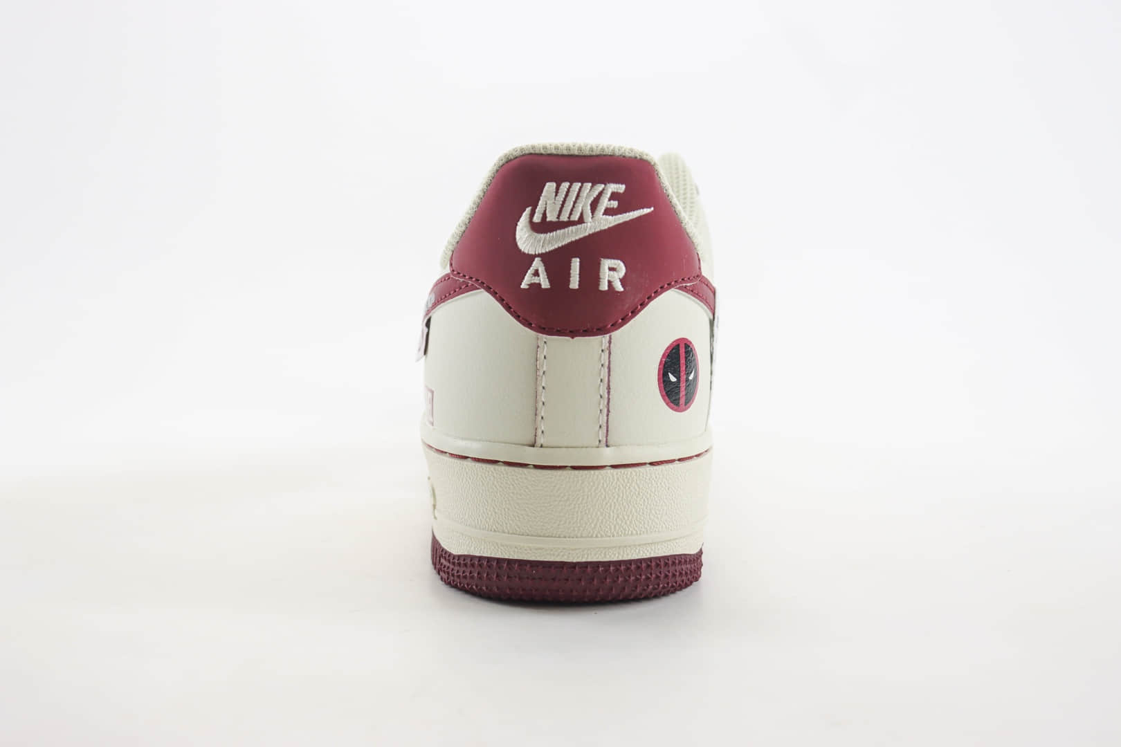 耐克Nike Air Force 1 Low纯原版本空军一号AF1白酒红死侍涂鸦板鞋 莆田耐克工厂 货号:FB1839-512
