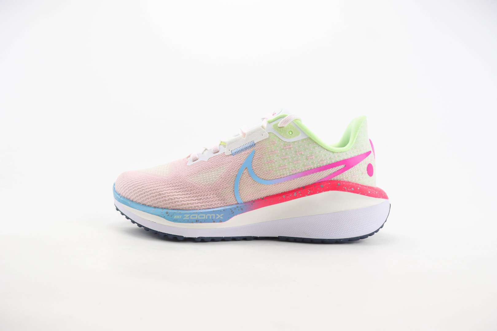 耐克Nike Air Zoom Vomero V17纯原版本白粉蓝绿马拉松网面轻跑鞋 莆田耐克工厂 货号:FZ3974-686