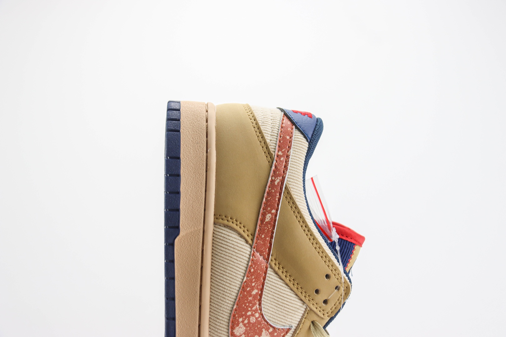 耐克Nike SB Dunk Low纯原版本低帮SB Dunk米白卡其泼墨印花勾板鞋 莆田天花板Dunk 货号：HQ3640-790