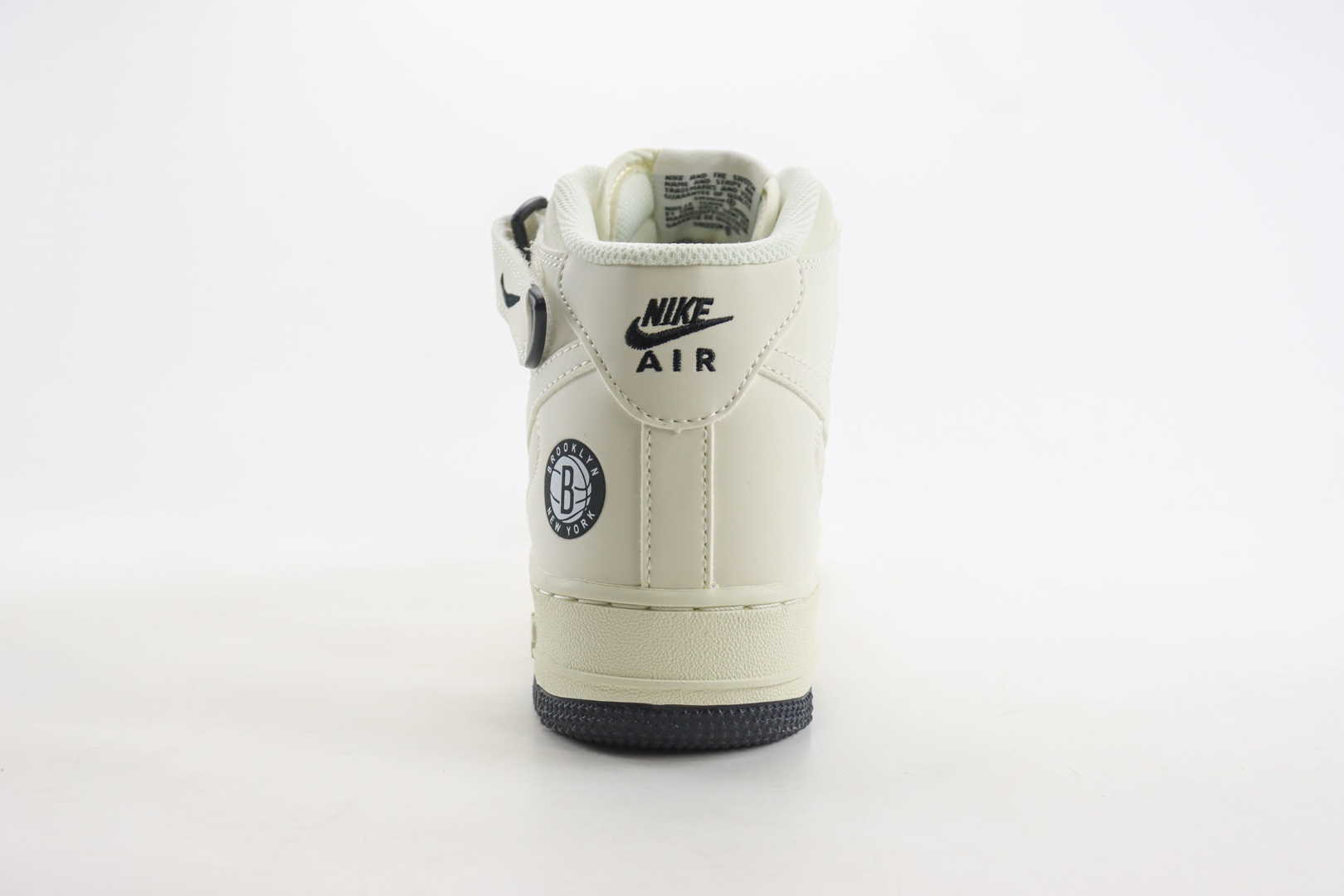 耐克Nike Air Force 1 Mid纯原版本空军一号AF1联名NBA白黑中帮板鞋 莆田耐克工厂 货号:NT2969-013