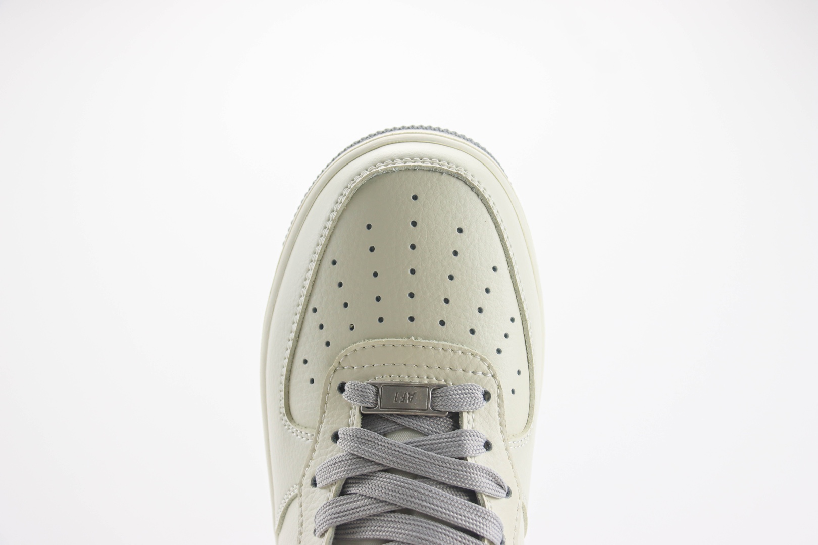 耐克Nike Air Force 1 Mid纯原版本空军一号中帮AF1米灰色板鞋 莆田耐克代理 货号:PA0920-608