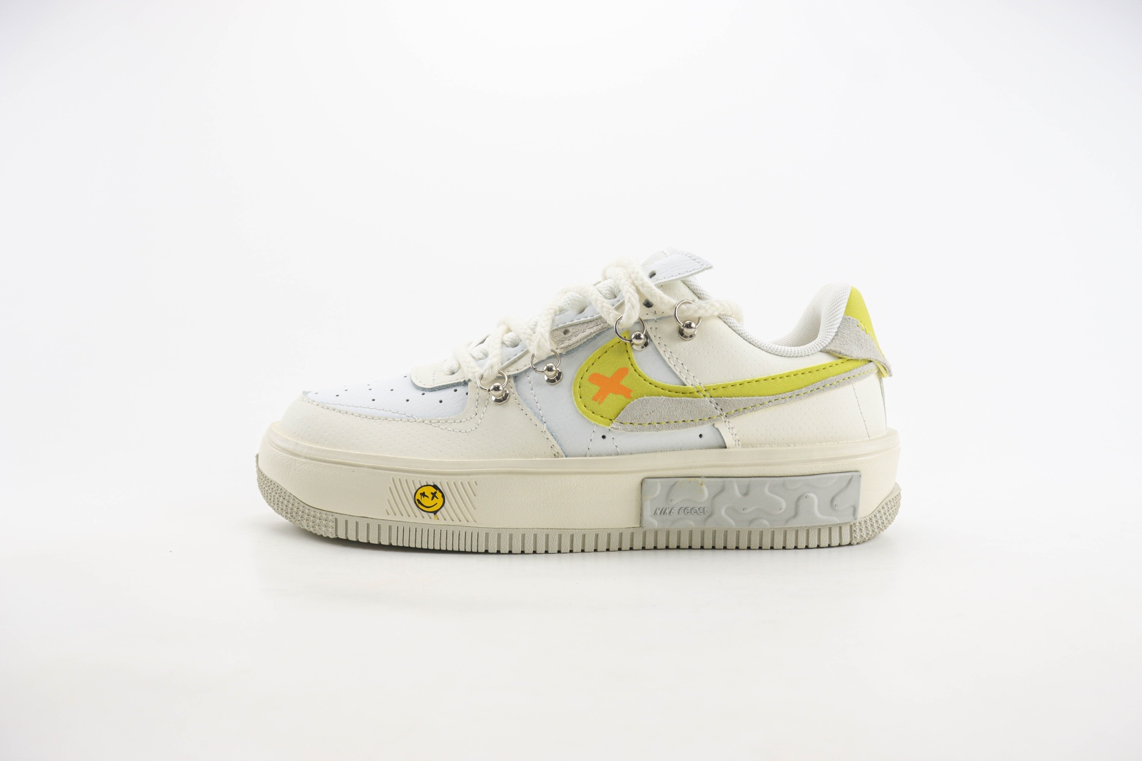 耐克Nike Air Force 1 Low Fontanka纯原版本空军一号AF1丰塔卡涂鸦表情包解构抽绳板鞋 莆田耐克工厂 货号:DV6984-001