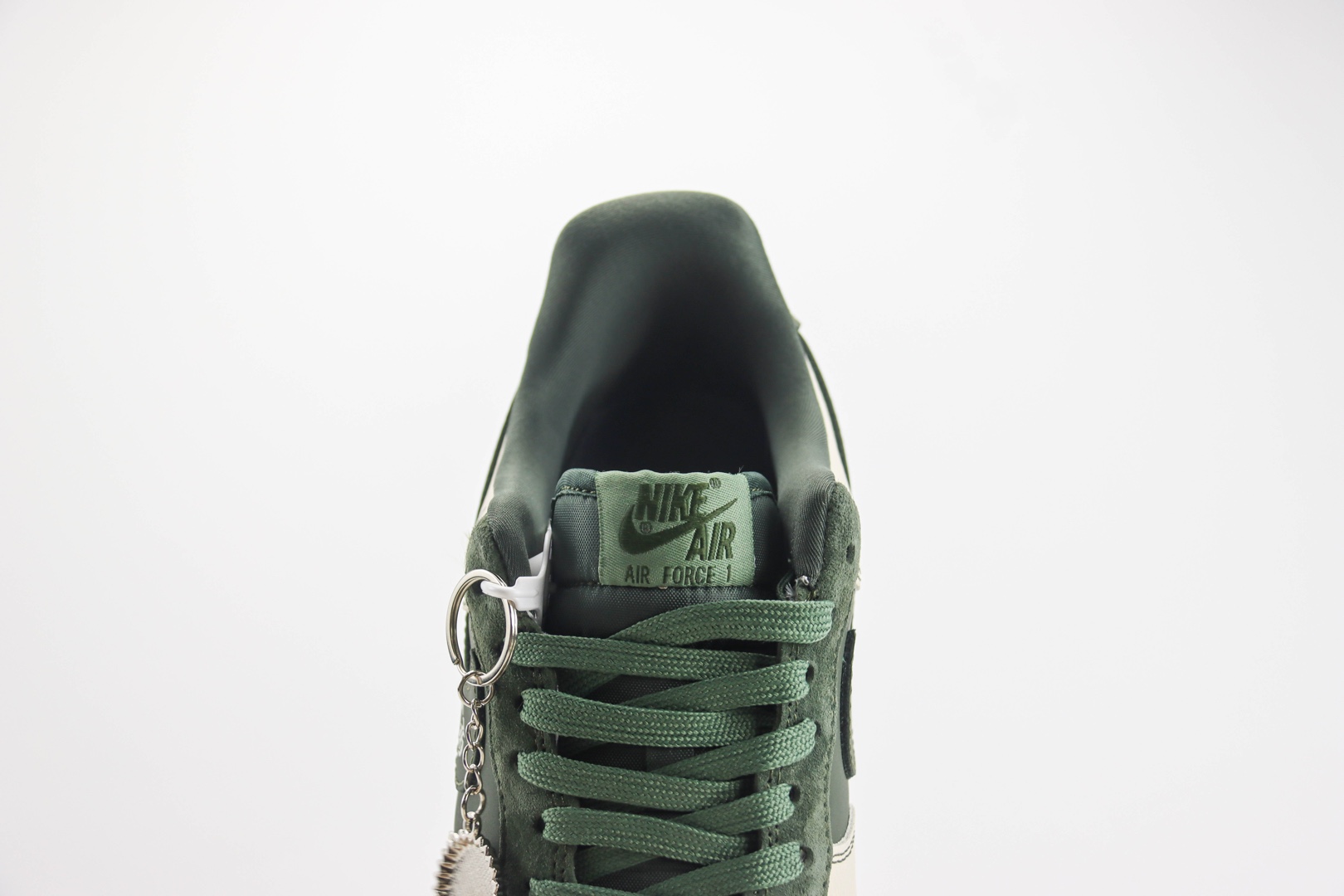 耐克Nike Air Force 1 Low纯原版本空军一号AF1克罗心联名米深绿涂鸦板鞋 莆田耐克货源 货号:KK1988-029