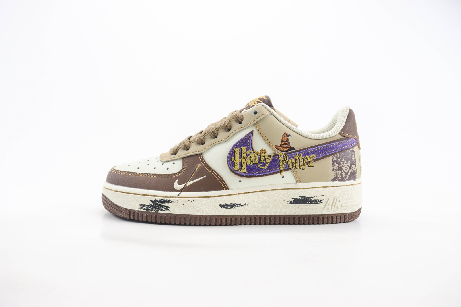耐克Nike Air Force 1'07 Low “Harry Potter”纯原版本空军一号AF1哈利波特漫画涂鸦低帮板鞋 莆田耐克代理 货号:LJ2288-111