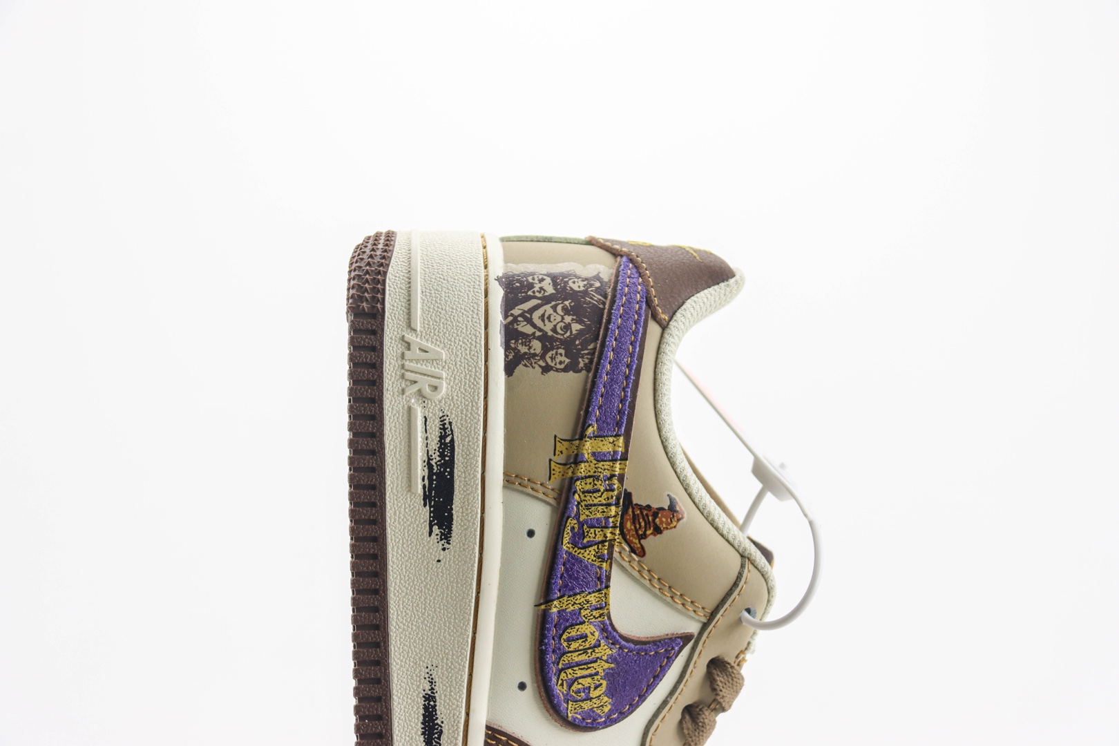 耐克Nike Air Force 1'07 Low “Harry Potter”纯原版本空军一号AF1哈利波特漫画涂鸦低帮板鞋 莆田耐克代理 货号:LJ2288-111