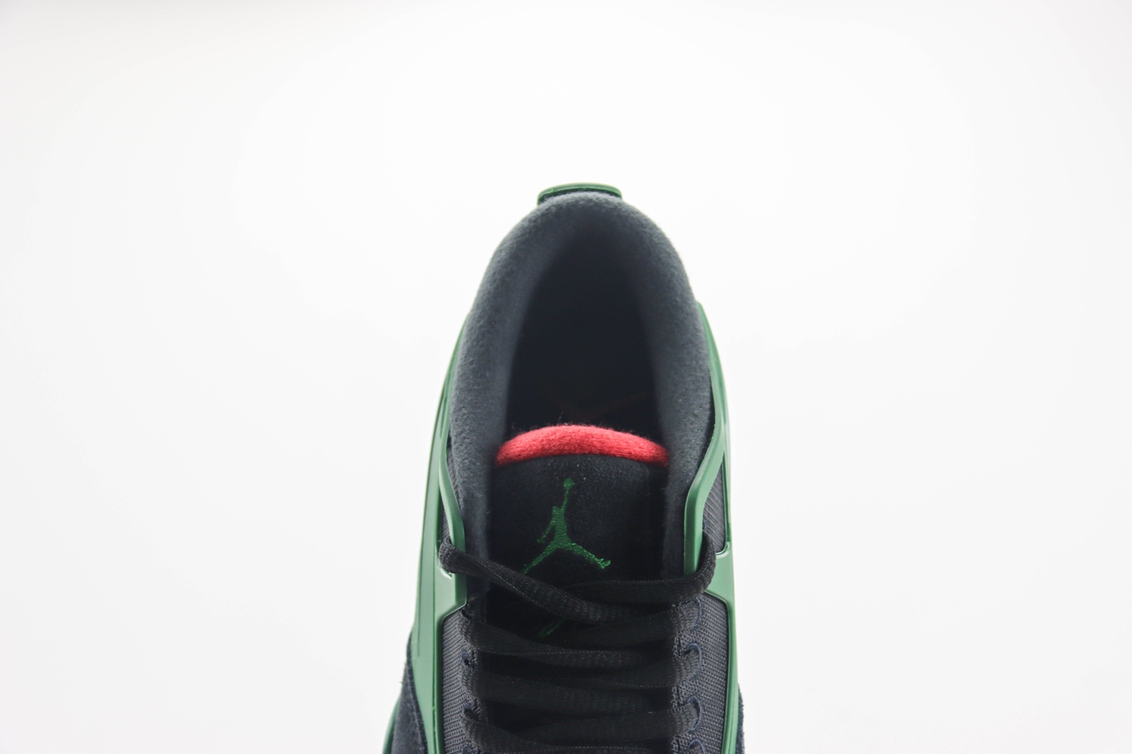 乔丹Air Jordan 4纯原版本AJ4黑绿色复古低帮篮球鞋 莆田AJ货源 货号：FQ7939-003