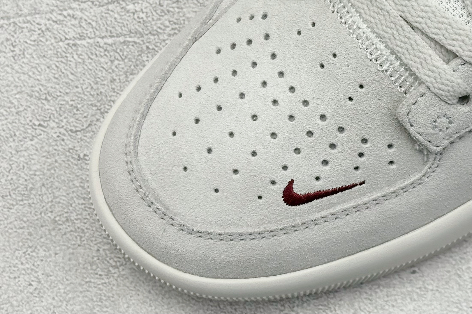 耐克Nike SB Force 58纯原版本空军58灰红色SB运动滑板板鞋 莆田耐克货源 货号:FQ7637-001