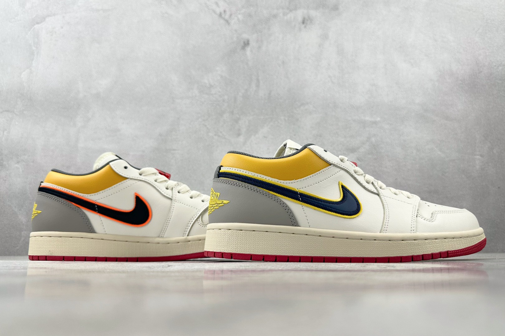 乔丹Air Jordan 1 Low纯原版本低帮AJ1帆白鸳鸯勾休闲运动篮球鞋 莆田AJ货源 货号:HV4511-133