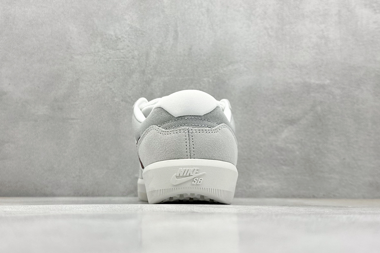 耐克Nike SB Force 58纯原版本空军58灰红色SB运动滑板板鞋 莆田耐克货源 货号:FQ7637-001