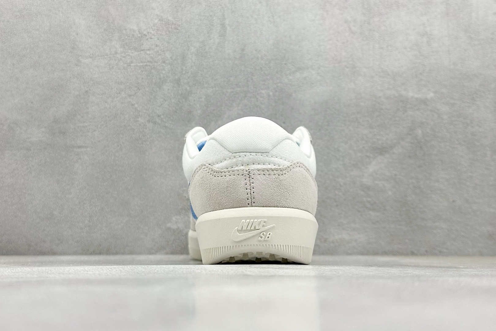 耐克Nike SB Force 58纯原版本空军58白灰蓝低帮硫化板鞋 莆田耐克批发 货号：DV5477-003