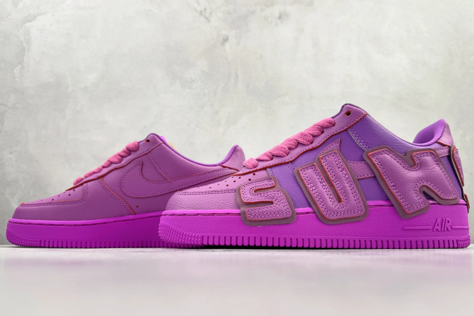 耐克CPFM x Nike Air Force 1纯原版本空军一号紫色AF1低帮板鞋 莆田耐克工厂 货号：FQ7069-500